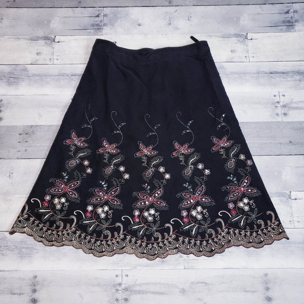 5/$25 Armor Jean's Corduroy Embellished Skirt